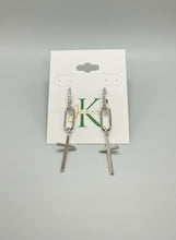 Load image into Gallery viewer, Crossed Paths Earrings