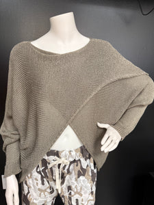 Crossover Knit Top