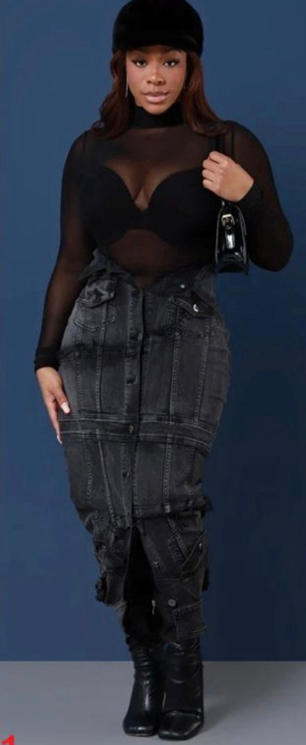 Not So Average Denim Skirt