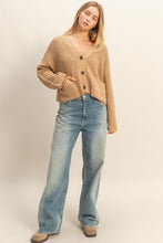 Load image into Gallery viewer, Oversized Ribbed Cardigan