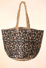 Load image into Gallery viewer, Handmade Leopard Print Tote Bag