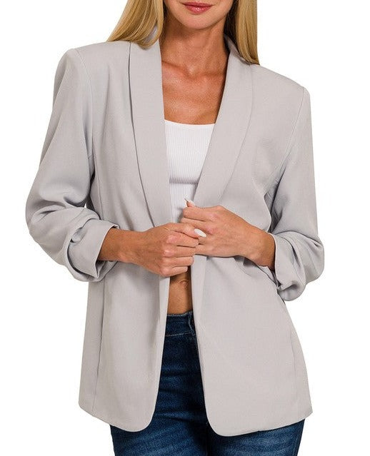 Open Front Blazer