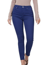 Load image into Gallery viewer, High waist colored denim