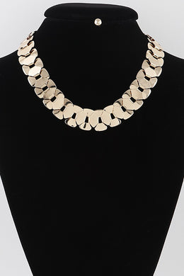 Wide Scale Necklace Set