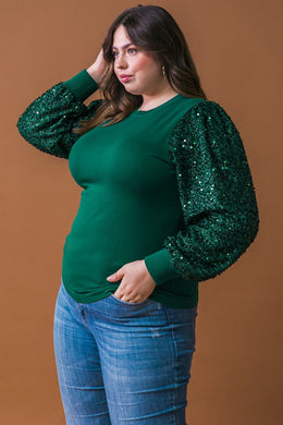 Curvy Party Time Sweater