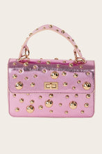 Load image into Gallery viewer, Gold Studded Handbag