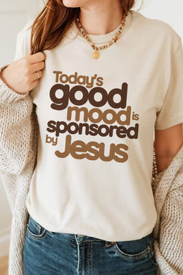 Sponsored By Jesus Graphic Tee