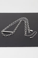 Load image into Gallery viewer, Double Bar Chain Necklace