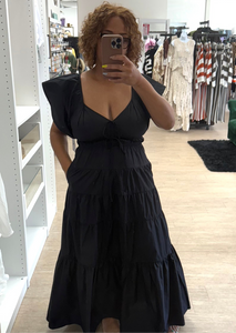 Summer Fluttered Maxi