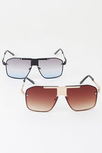 Load image into Gallery viewer, Temple Gradient Shield Sunglasses