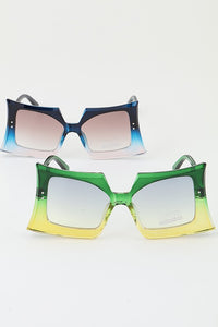 Sharp Boxy Sunglasses