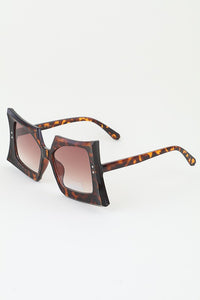 Sharp Boxy Sunglasses