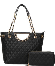 Load image into Gallery viewer, Quilted 2n1 Shoulder Bag