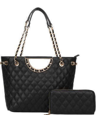 Quilted 2n1 Shoulder Bag