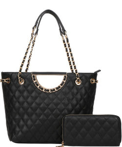 Quilted 2n1 Shoulder Bag