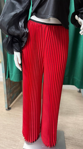 Accordion  Pleated Palazzo Pants