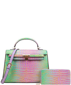 Classy Flap Satchel
