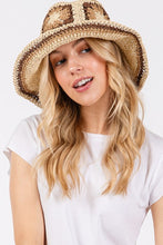 Load image into Gallery viewer, Floral Crochet Bucket Hat