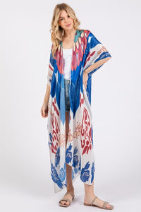 Multi Print Kimono