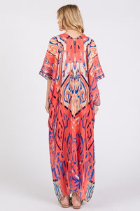 Multi Print Kimono