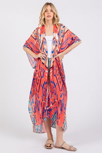 Multi Print Kimono