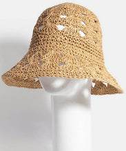 Load image into Gallery viewer, Bucket Straw Hat