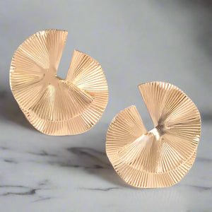 Mega Fan Earrings