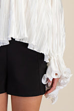 Load image into Gallery viewer, Pleated Full Ruffles Top