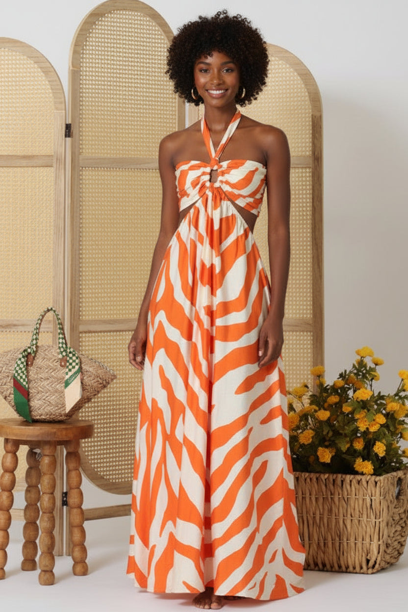 creamsicle orange dress Creamsicle Maxi Dress  Hung Up Boutique