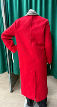 Load image into Gallery viewer, Red Combo Trench Coat