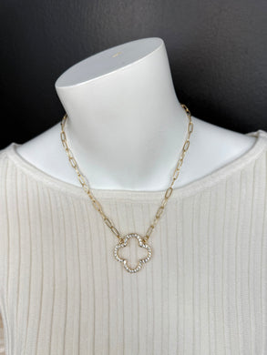 Clover Statement Necklace