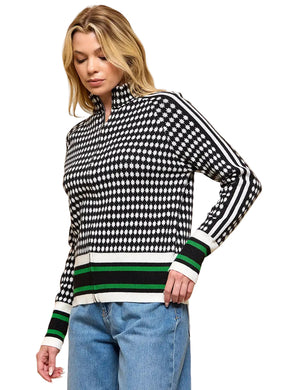 Modern Zip Up Sweater