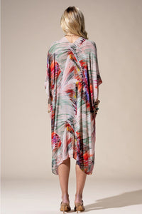 Multi Print Kimono