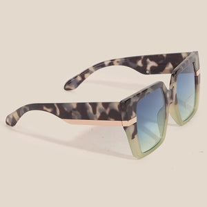 Thick Frame Sunglasses