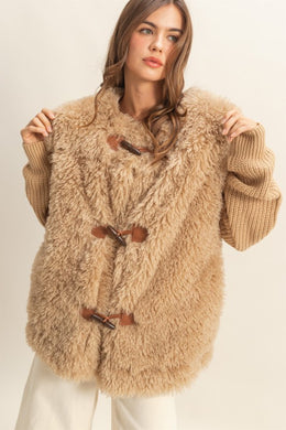 All Fuzzy Inside Vest