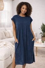 Load image into Gallery viewer, So Relaxed T shirt Dress