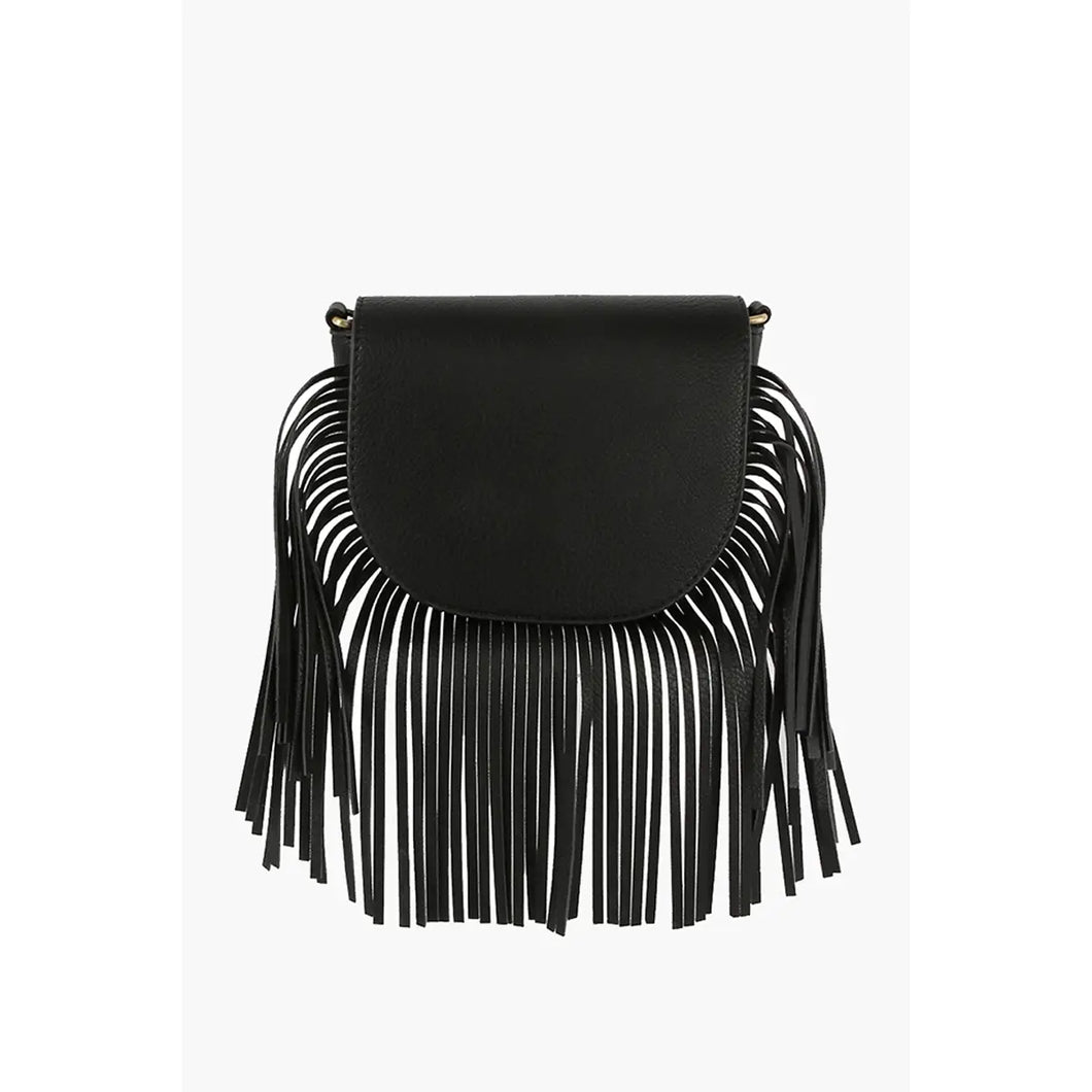 On The Road Fringe Saddle Bag