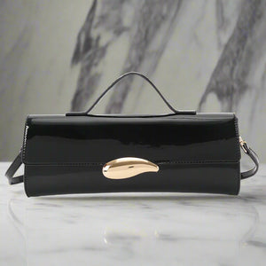 Faux Leather Clutch