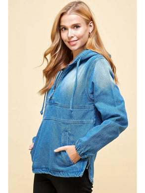 Denim Hoodie