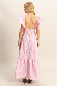 Summer Fluttered Maxi