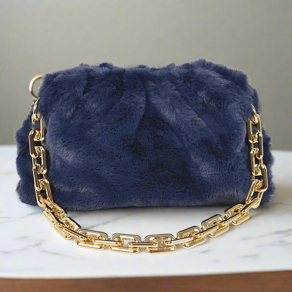 Faux Fur Clutch