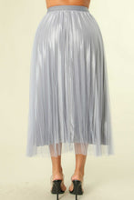 Load image into Gallery viewer, Chiffon Pleated Skirt