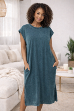 Load image into Gallery viewer, So Relaxed T shirt Dress
