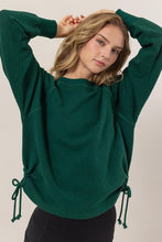 Load image into Gallery viewer, Dark Green Knit Top