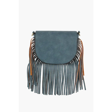On The Road Fringe Saddle Bag