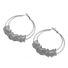 Load image into Gallery viewer, Coiled Up Hoops