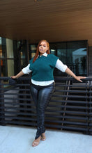Load image into Gallery viewer, On The Green Knit Vest • Curve