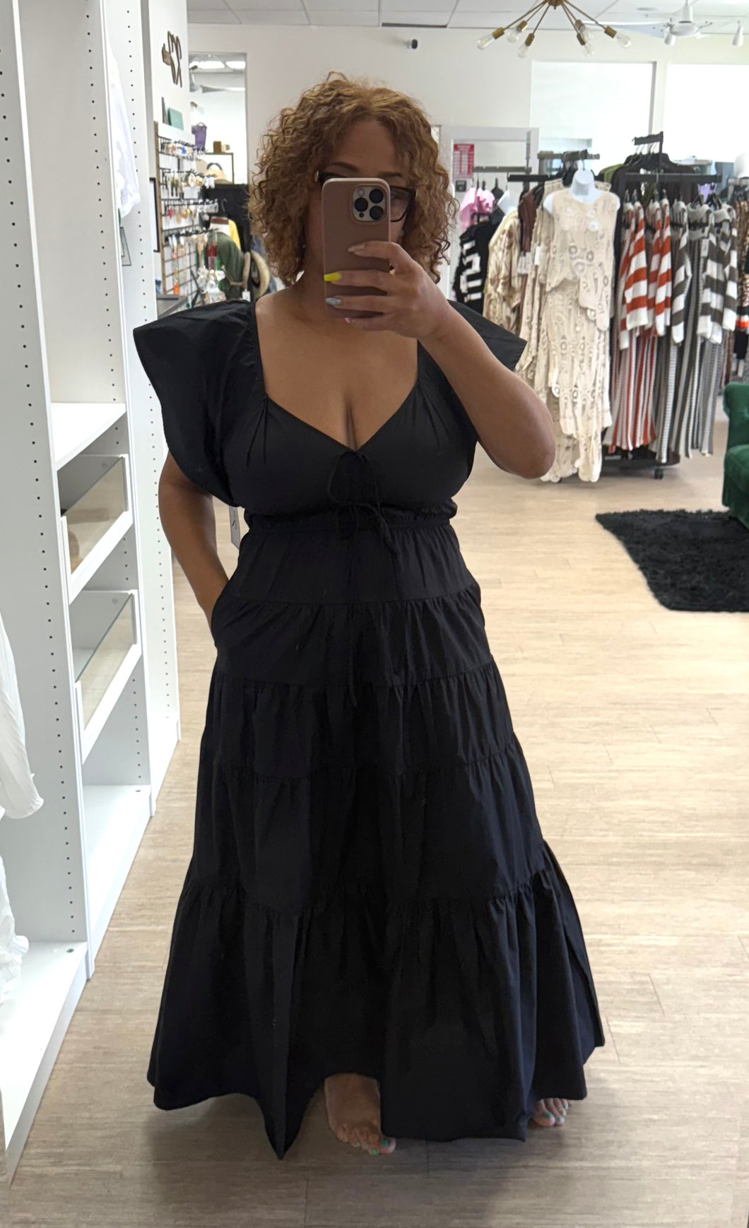Summer Fluttered Maxi