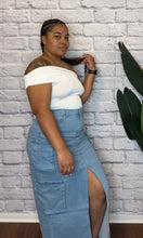 Load image into Gallery viewer, Laelynn Maxi Cargo Skirt