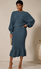 Load image into Gallery viewer, Teal Temptation Knit Set